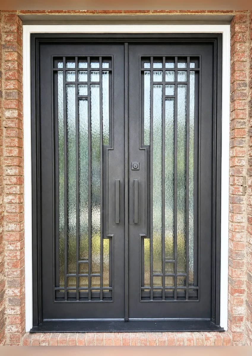 Double iron entry doors — featured local project in Hoover, AL