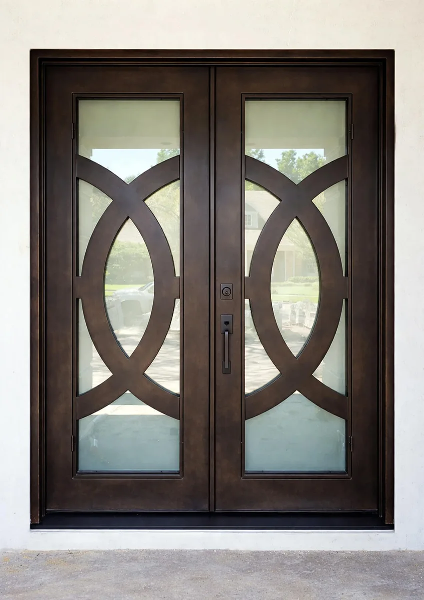Double iron entry doors — featured local project in Hoover, AL