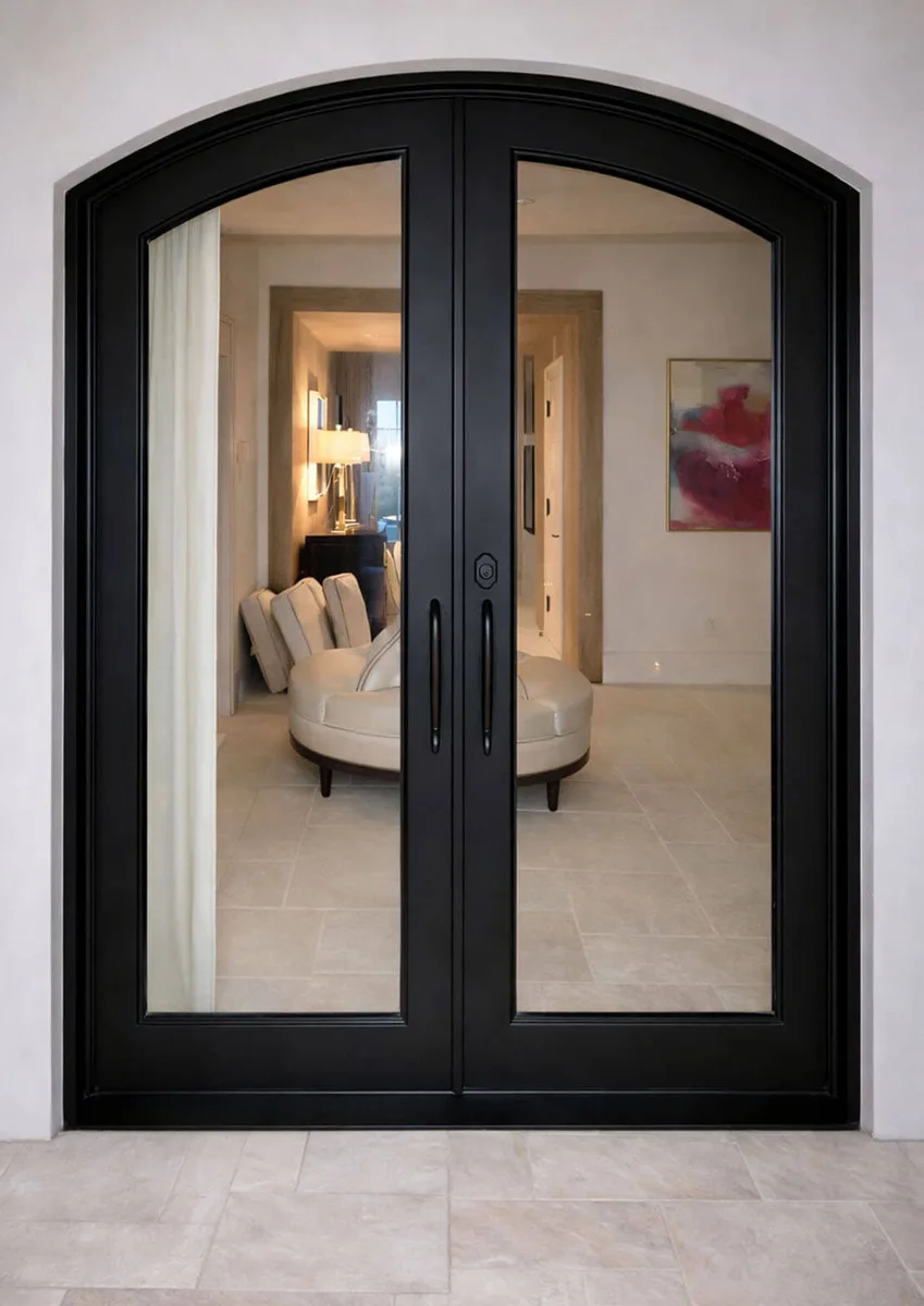 Double iron entry doors — featured local project in Hoover, AL