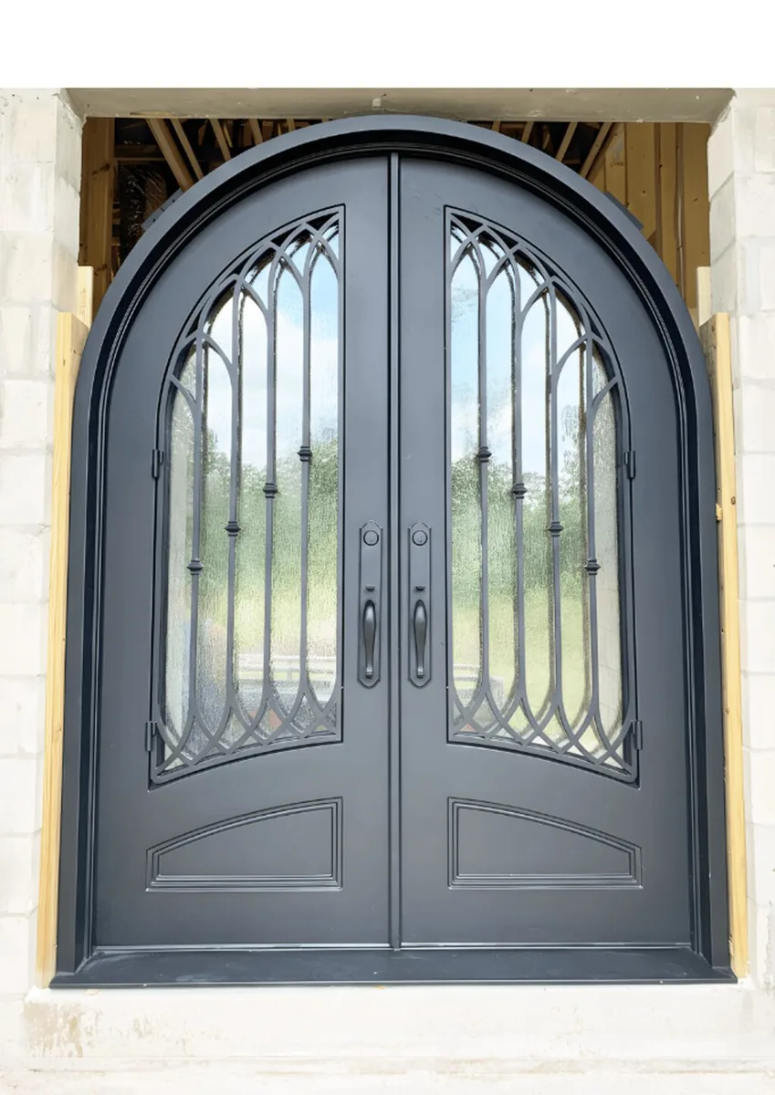 Double iron entry doors — featured local project in Mountain Brook, AL