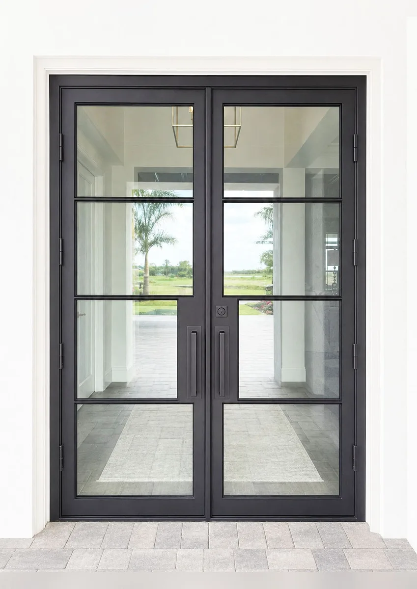 Double iron entry doors — featured local project in Bradenton, FL
