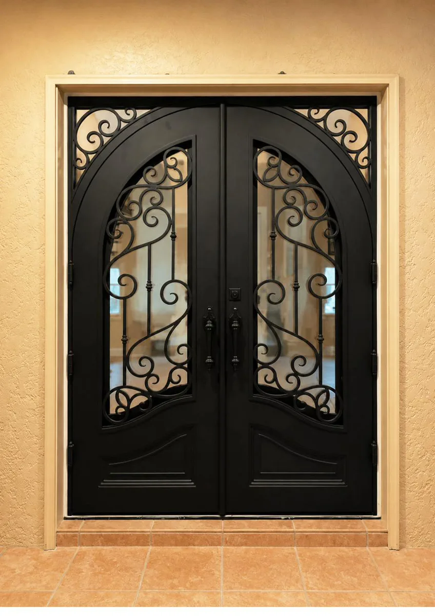 Double iron entry doors — featured local project in Clearwater, FL