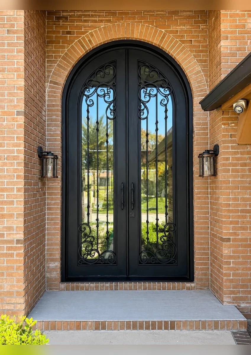 Double iron entry doors — featured local project in Clearwater, FL