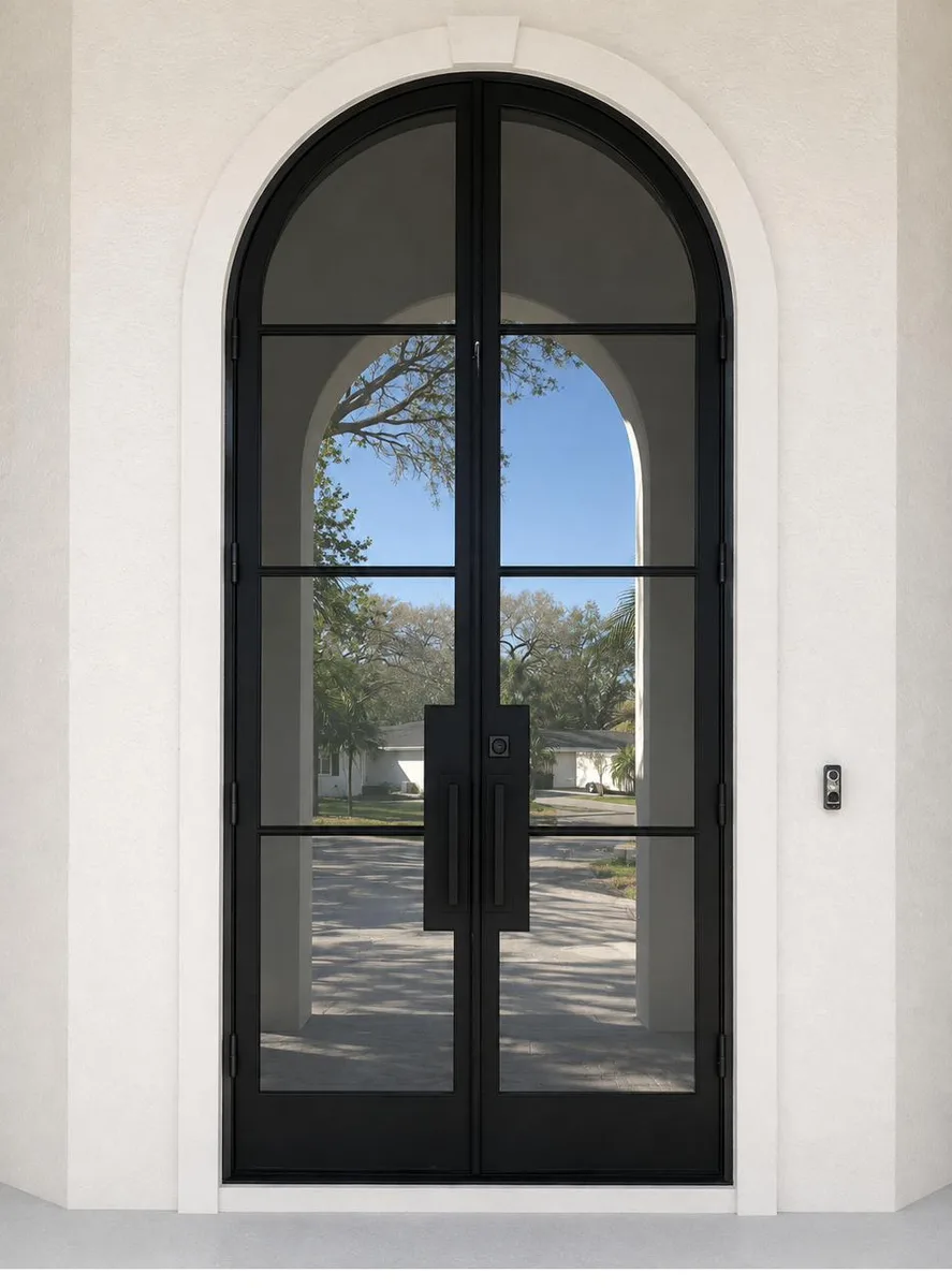 Double iron entry doors — featured local project in Clearwater, FL