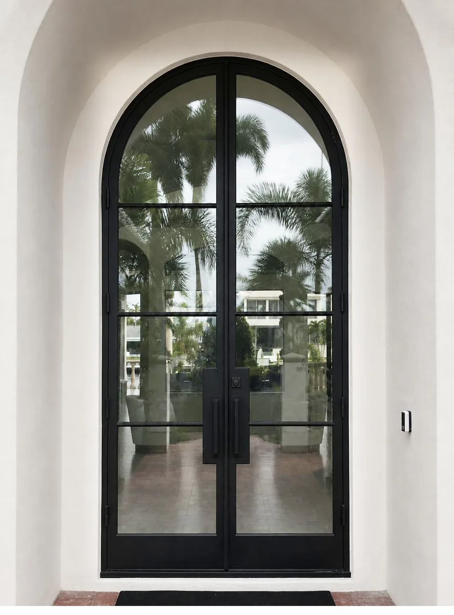 Double iron entry doors — featured local project in Lakewood Ranch, FL