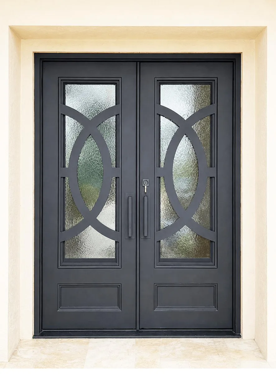 Double iron entry doors — featured local project in Marco Island, FL