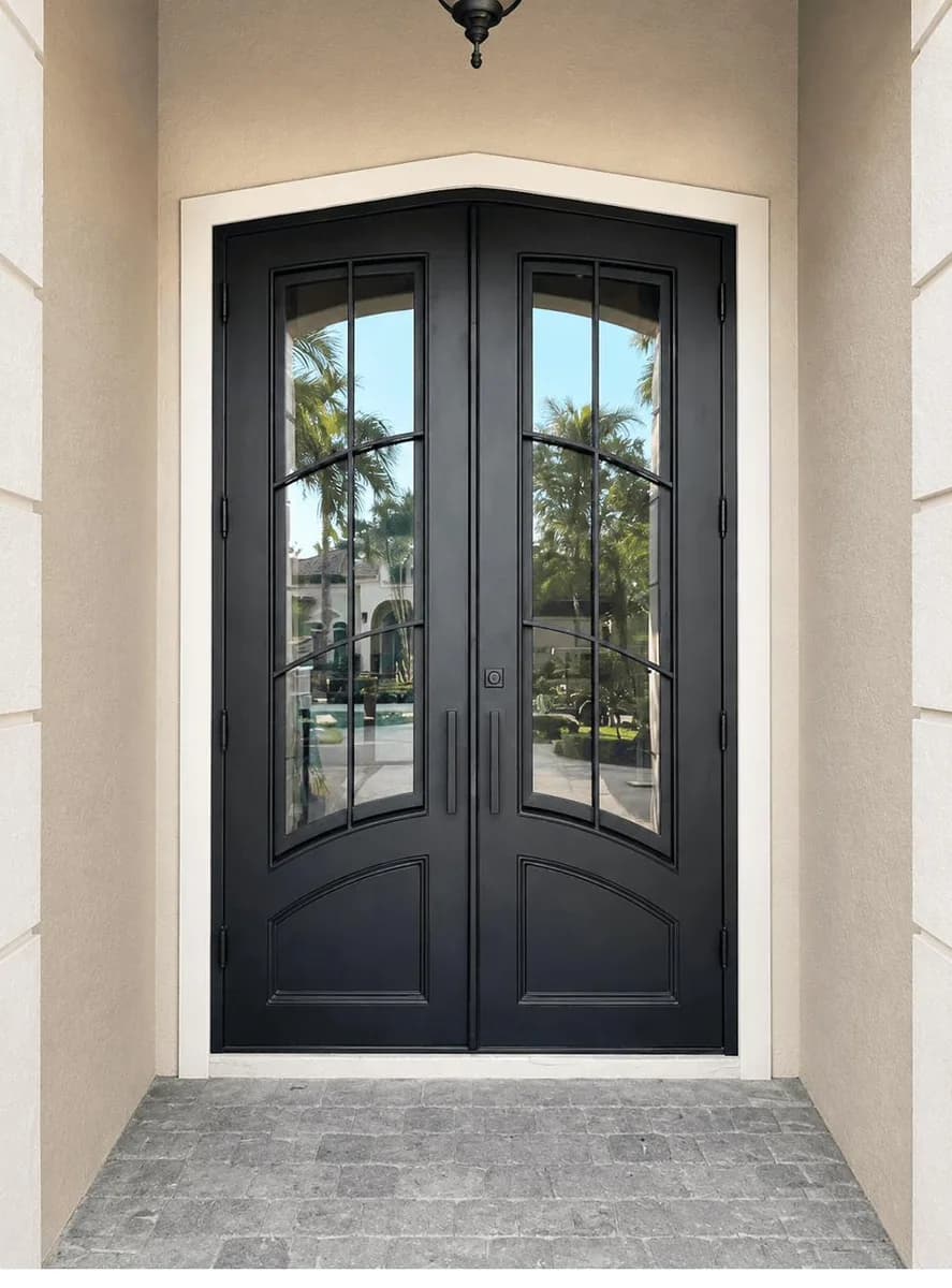 Double iron entry doors — featured local project in Marco Island, FL