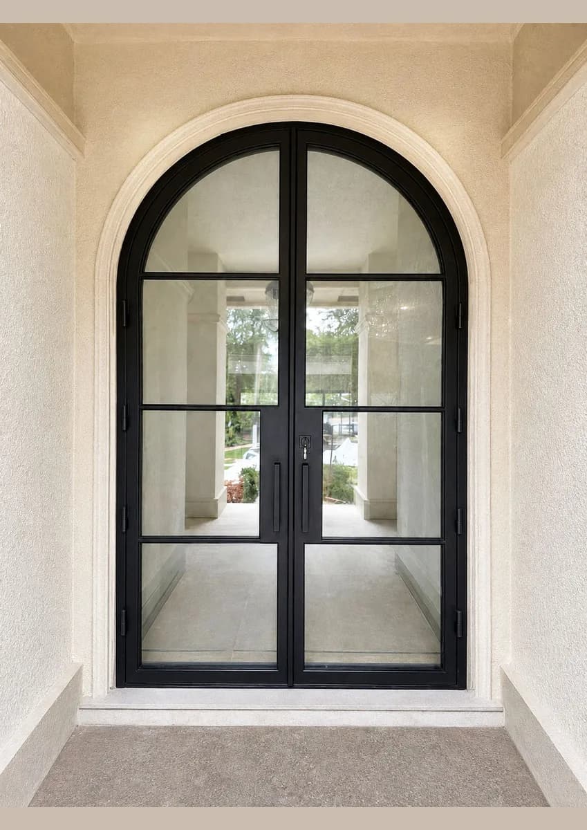Double iron entry doors — featured local project in Port St. Lucie, FL