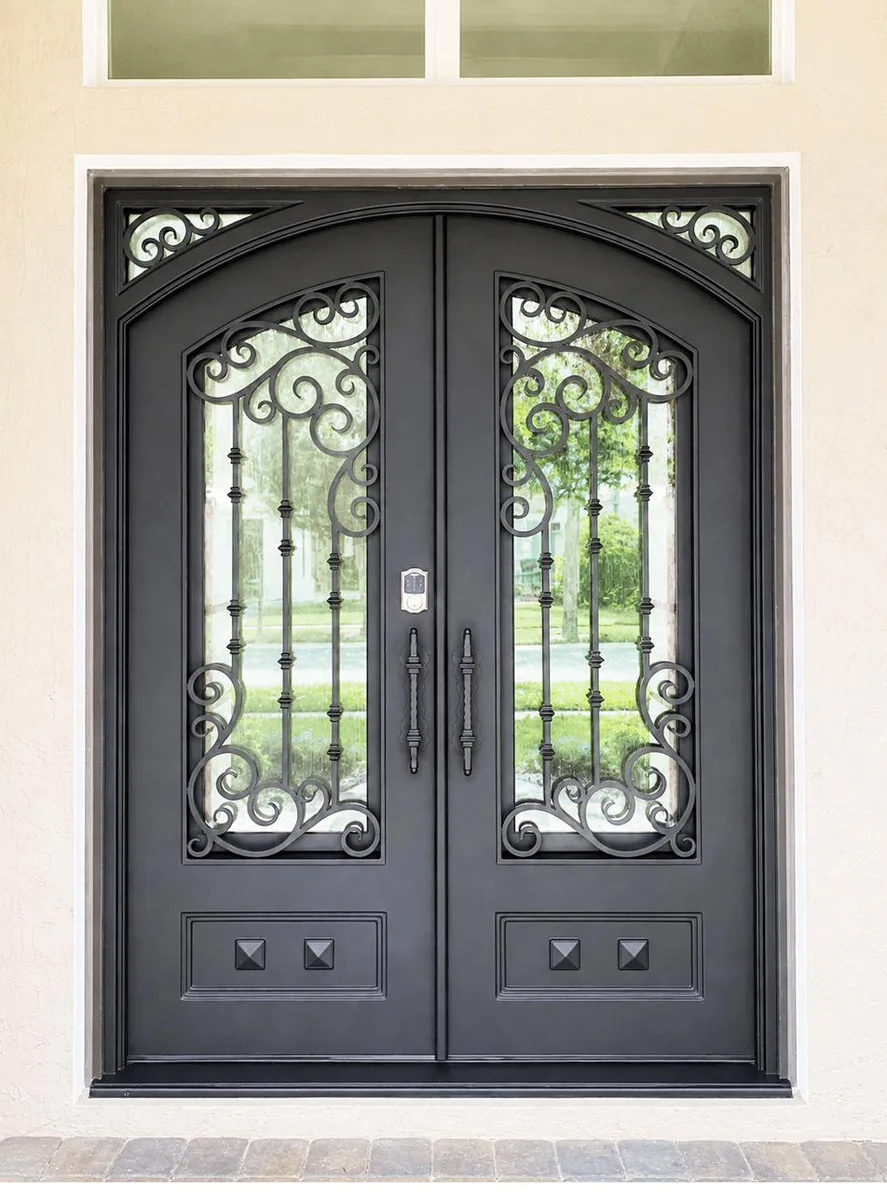 Single iron entry door — featured local project in Port St. Lucie, FL