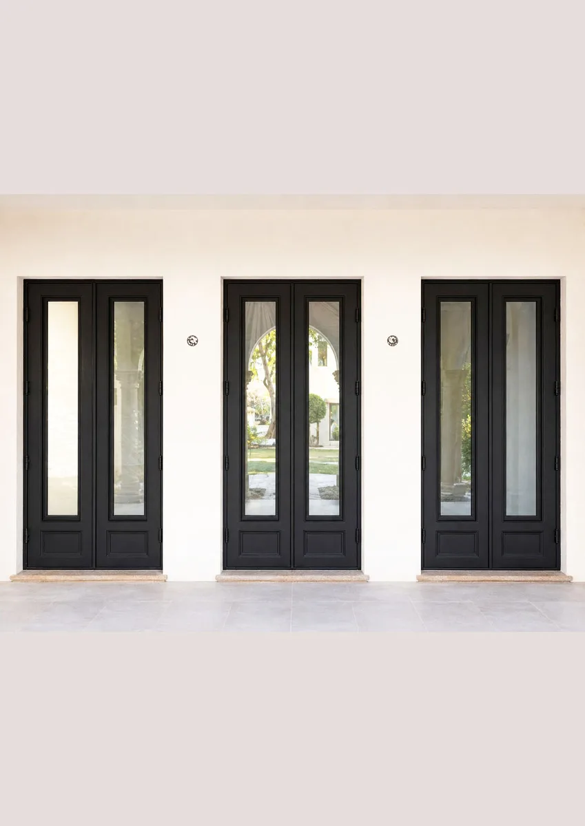 Double iron entry doors — featured local project in Stuart, FL