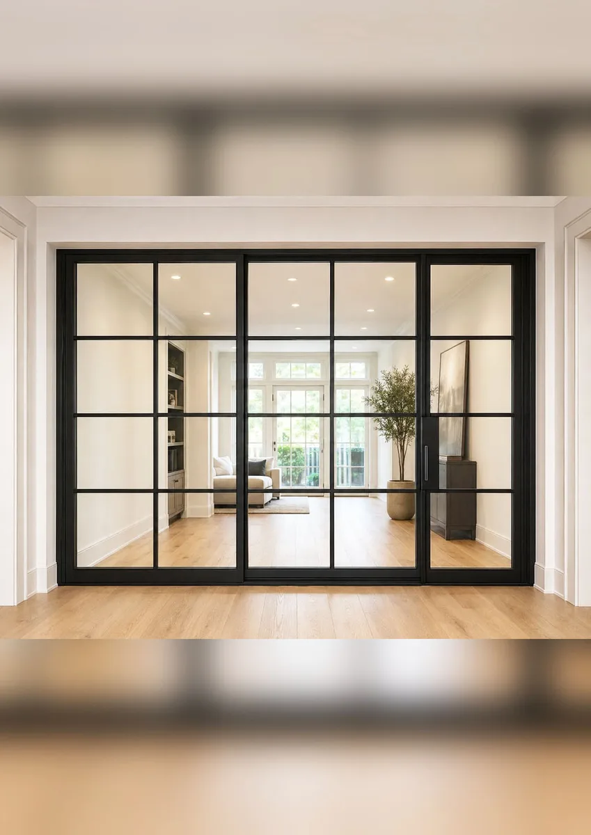 Custom iron entry door — featured local project in Cumming, GA
