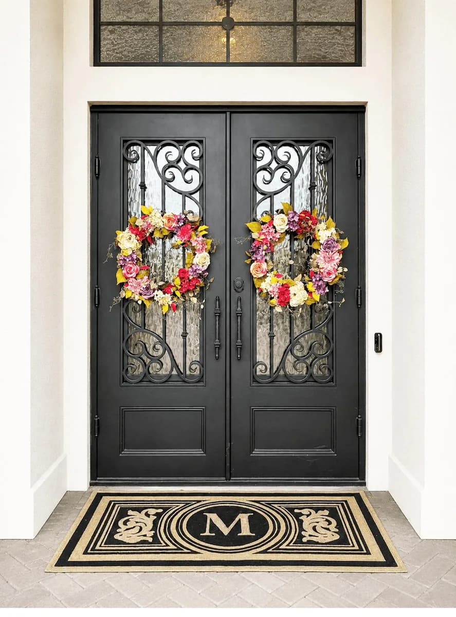 Double iron entry doors — featured local project in Myrtle Beach, SC
