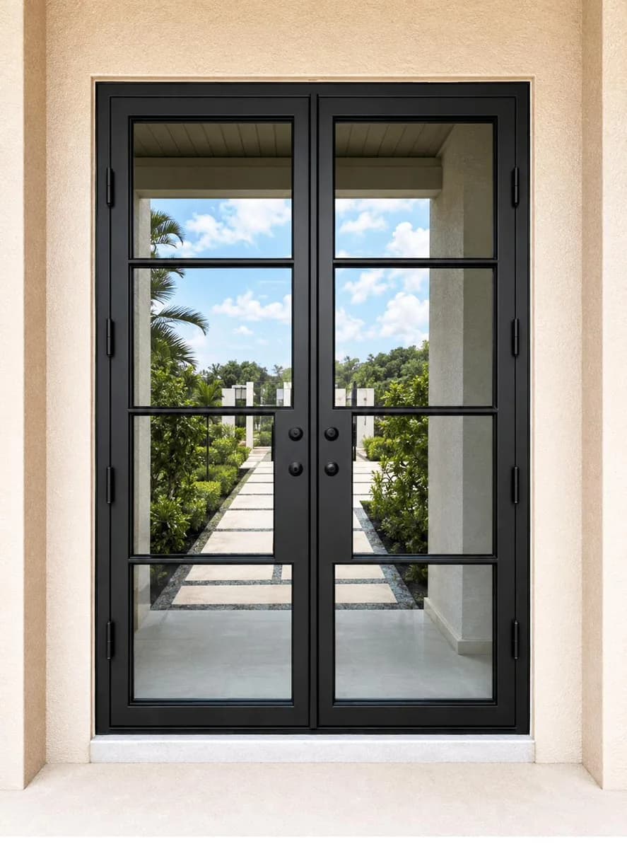 Double iron entry doors — featured local project in Myrtle Beach, SC