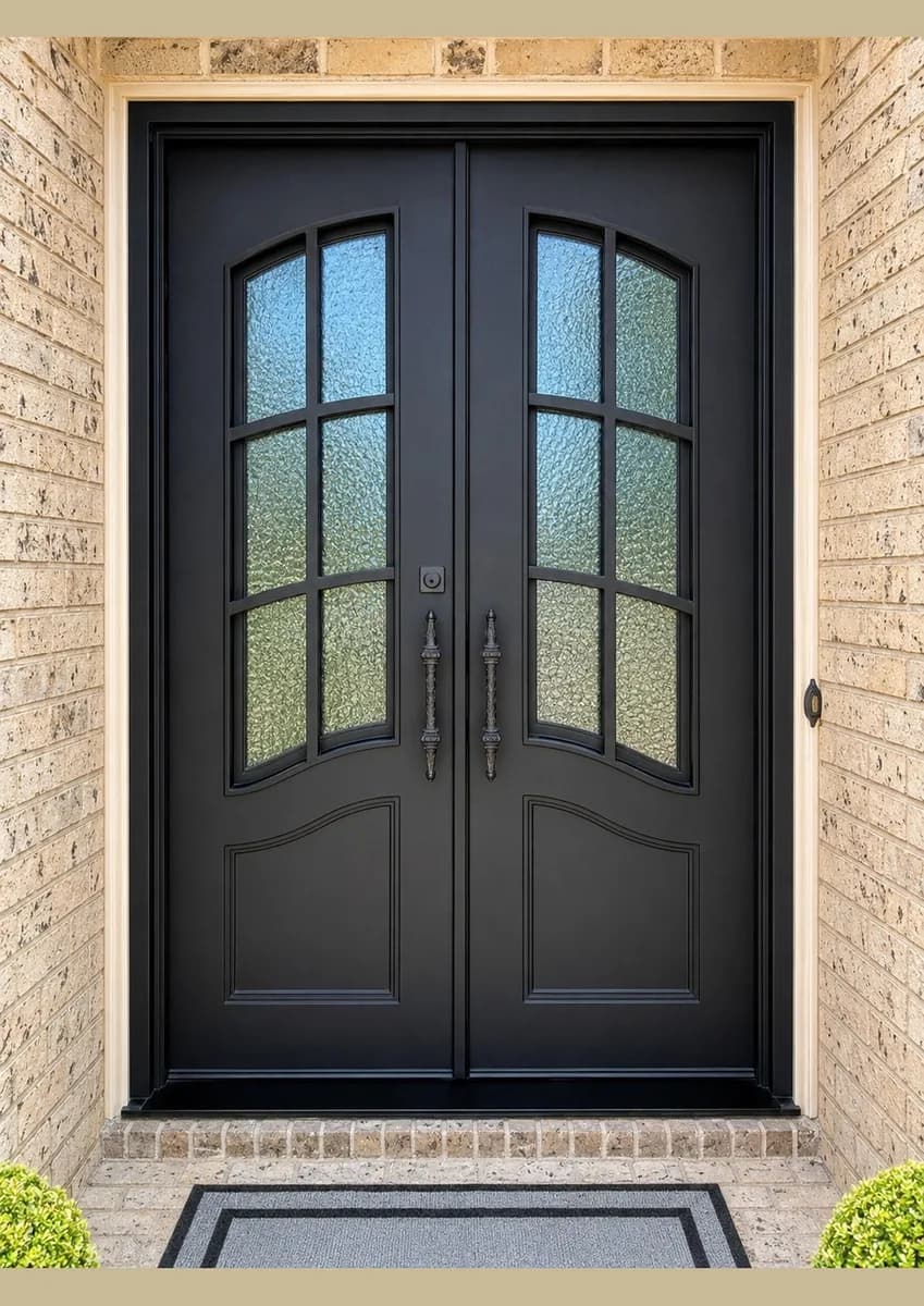 Double iron entry doors — featured local project in Belle Meade, TN