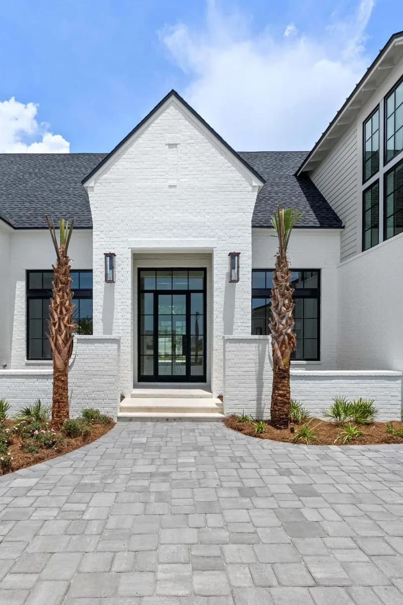 Single iron entry door — featured local project in Brentwood, TN