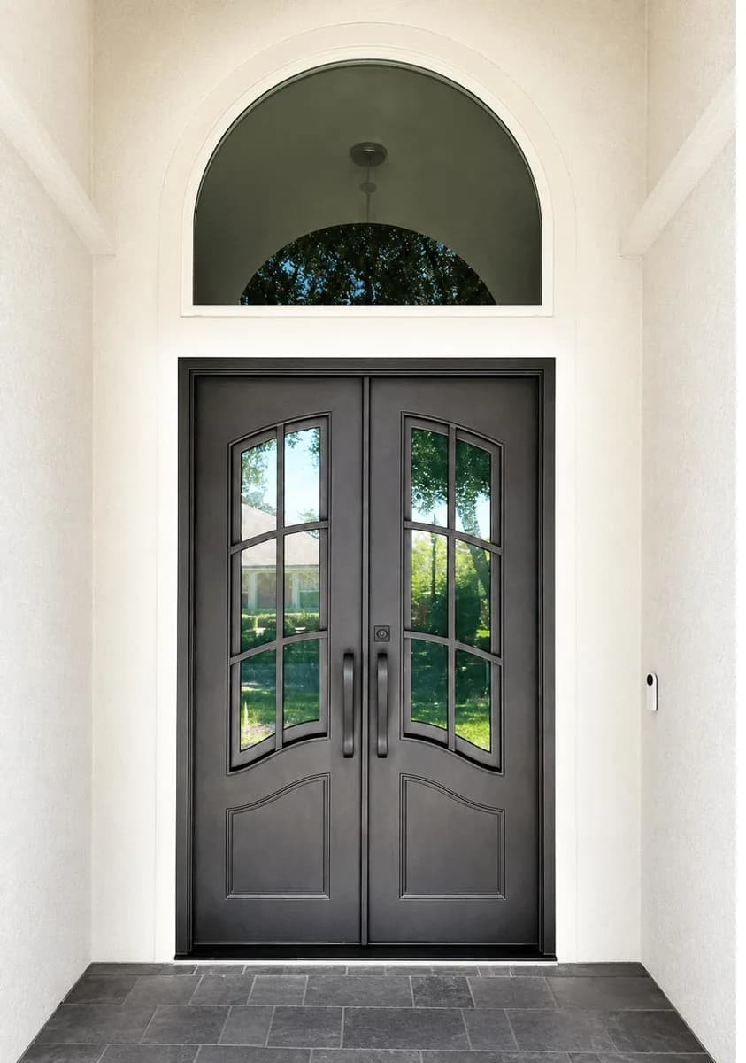 Double iron entry doors — featured local project in Mount Juliet, TN