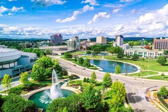 Huntsville, Alabama — local scenery.