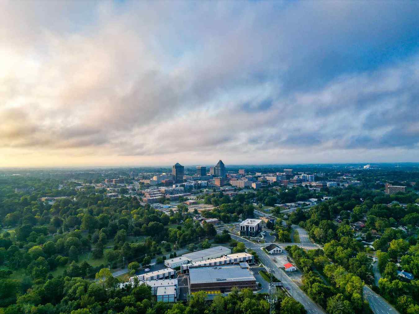 Greensboro, North Carolina — local scenery.