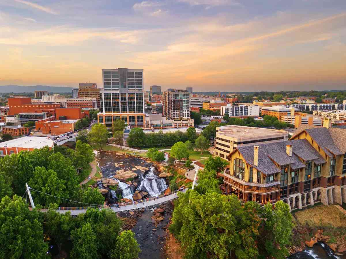 Greenville, South Carolina — local scenery.