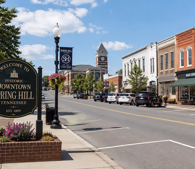 Spring Hill, Tennessee — local scenery.