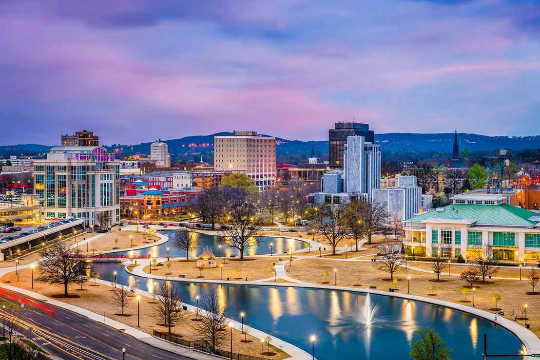 Huntsville Area, Alabama — regional scenery.