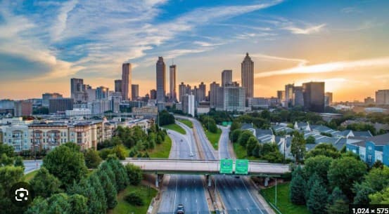 Metro Atlanta, Georgia — regional scenery.