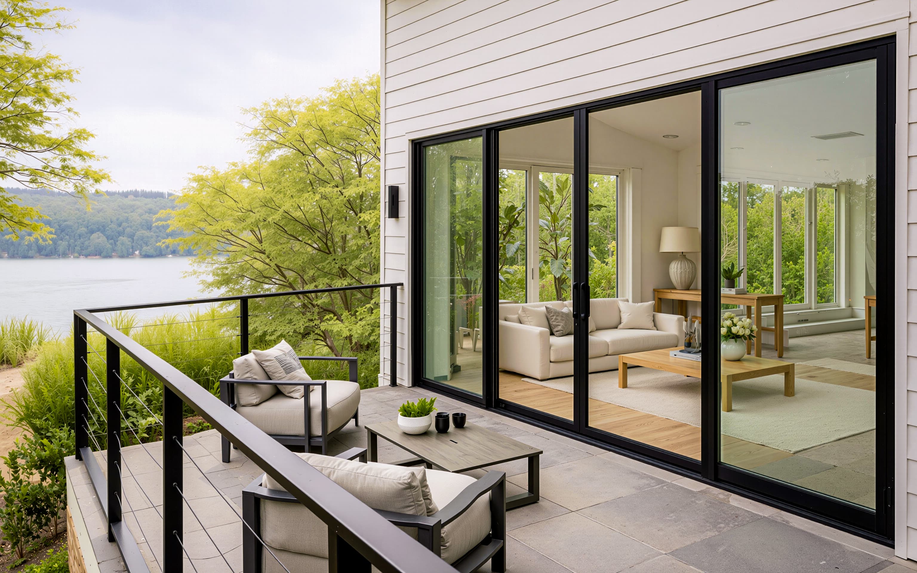 What are sliding doors?