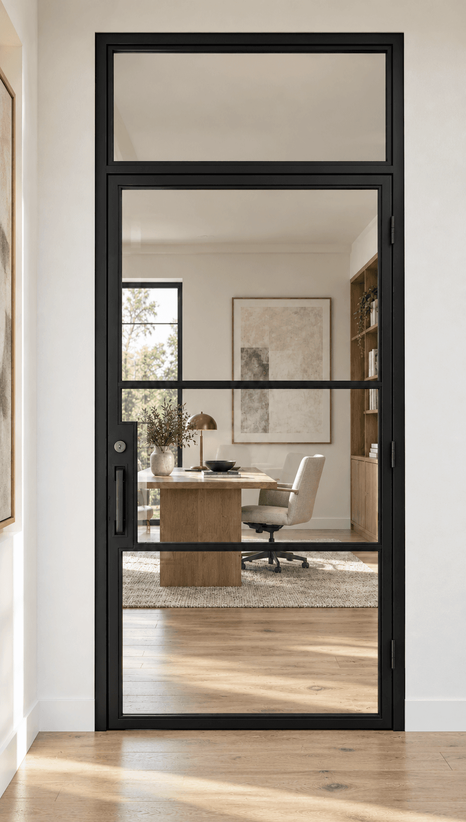 52” x 120” Single Iron Front Door – S9291
