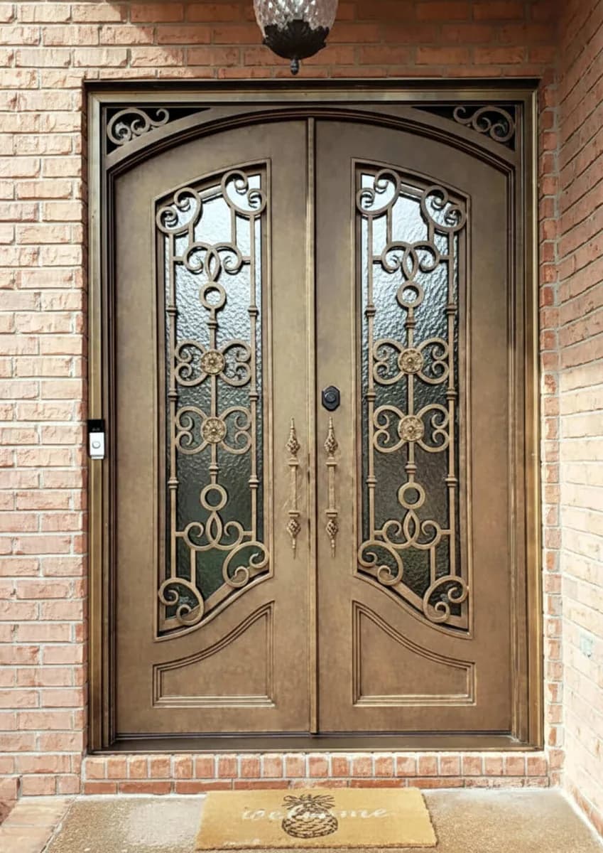 Scrollwork Double Iron Entry Doors — Madison, AL