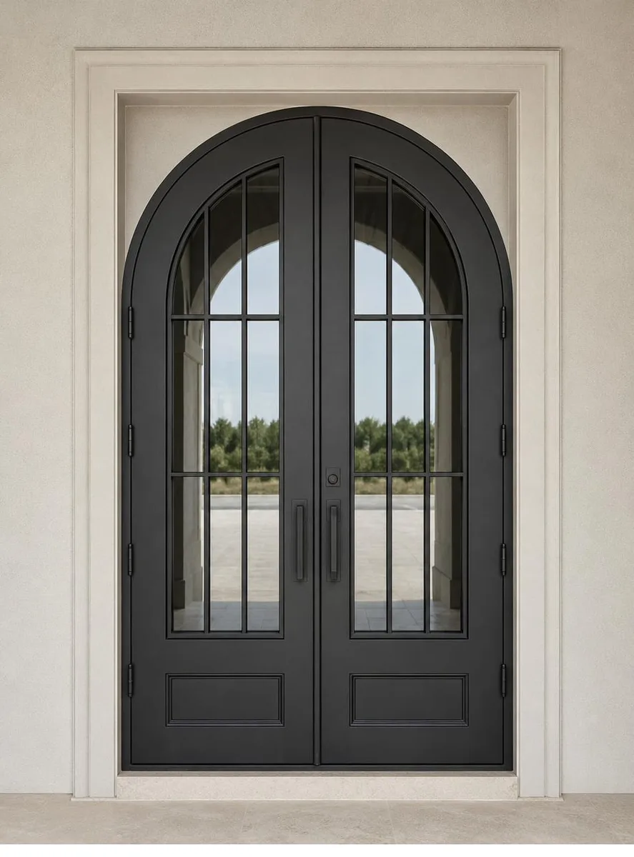 Arched Double Iron Entry Doors — Estero, FL
