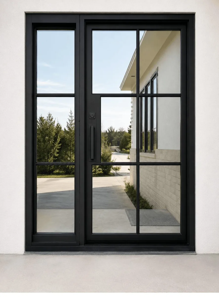Steel Entry Door with Sidelight — Orlando, FL