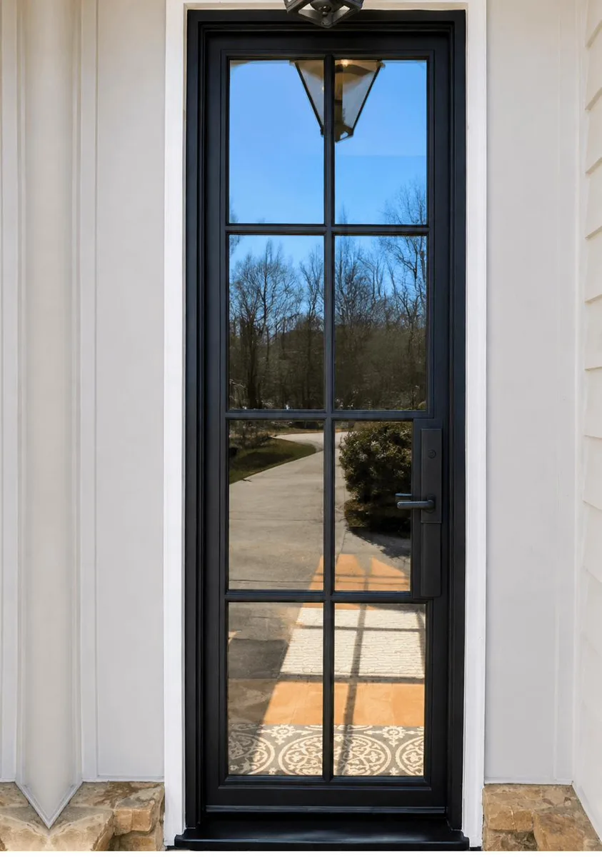 Modern Single Steel Entry Door — Sandy Springs, GA
