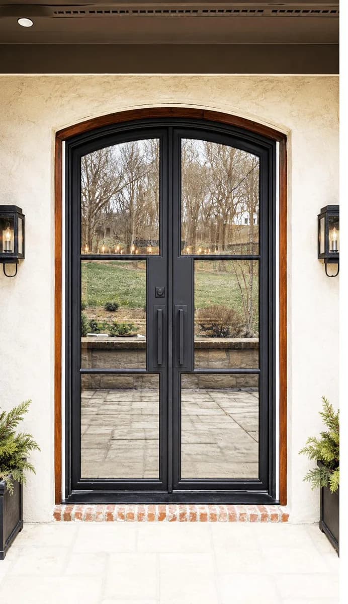 Arched Steel French Doors — Nashville, TN