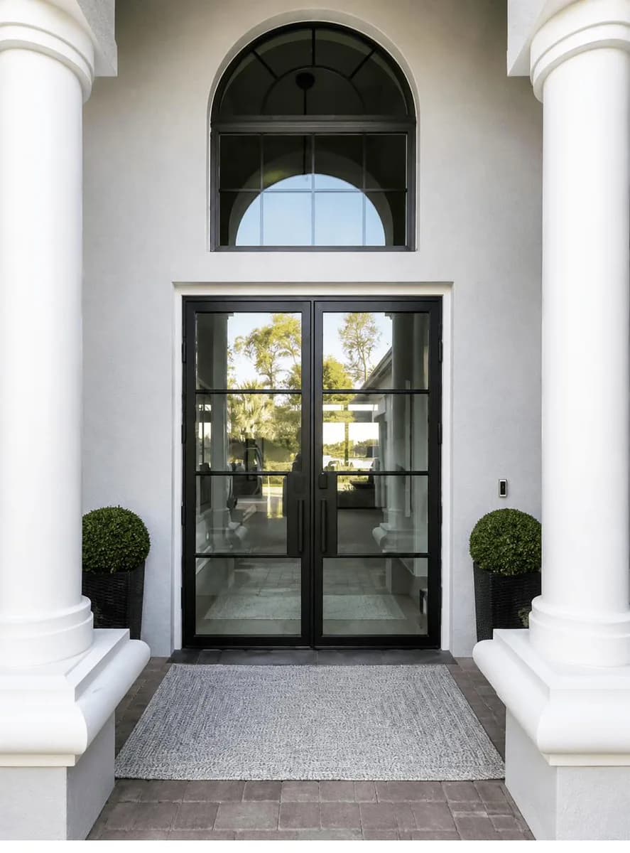 Classic Double Iron Entry Doors — Boynton Beach, FL