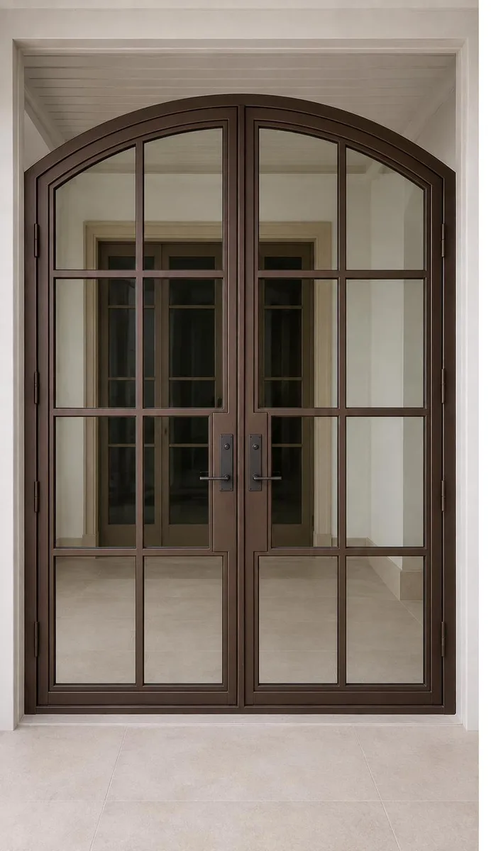 Double iron entry doors — featured local project in Boca Raton, FL