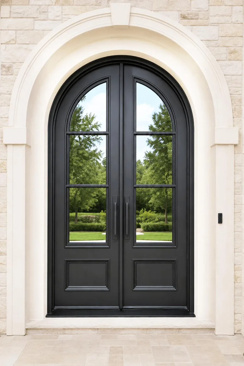 Double iron entry doors — featured local project in Boynton Beach, FL