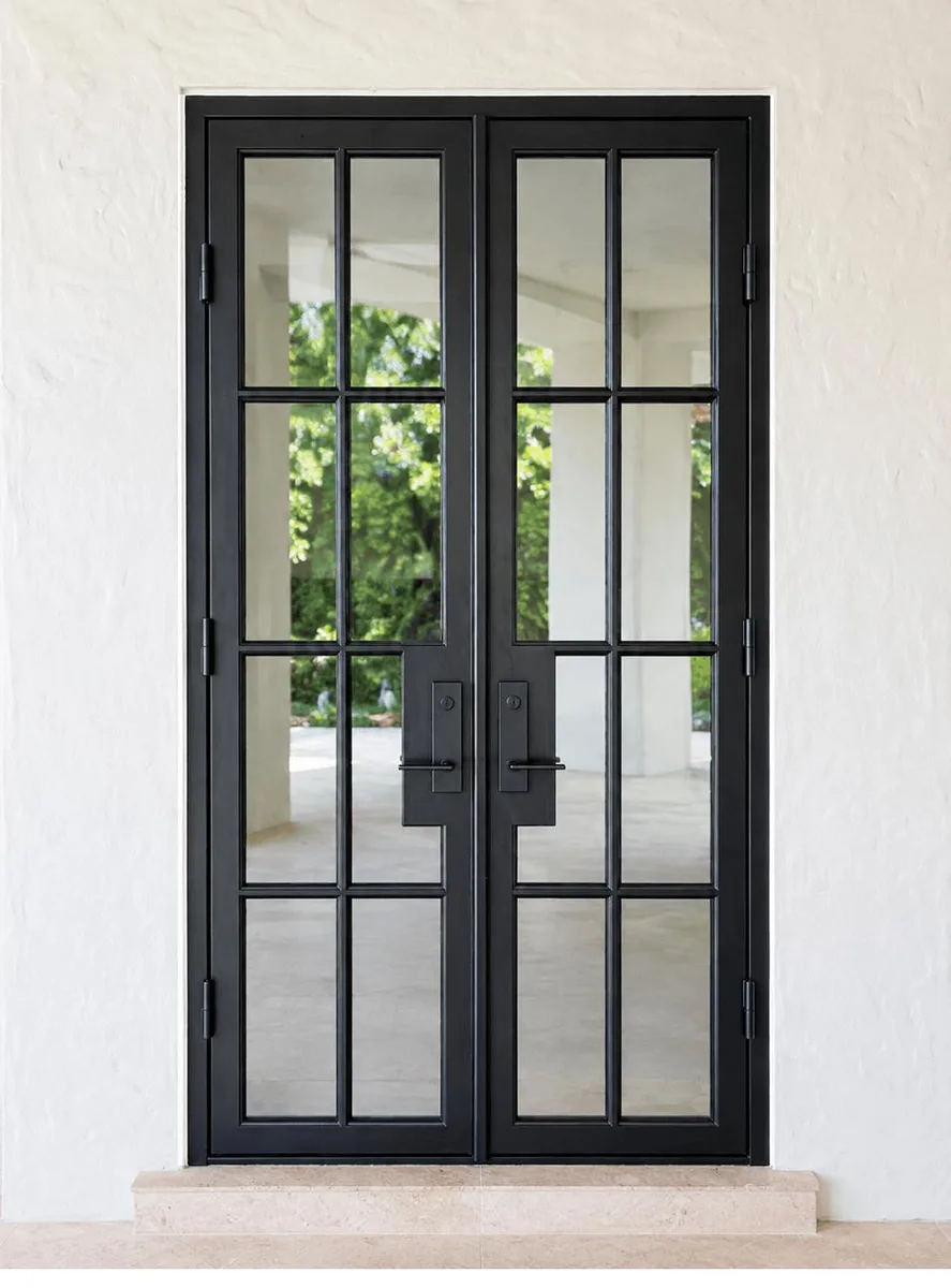 Double iron entry doors — featured local project in Boynton Beach, FL