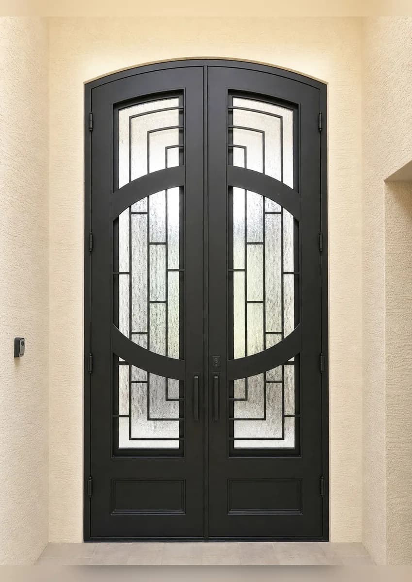 Double iron entry doors — featured local project in Cape Coral, FL