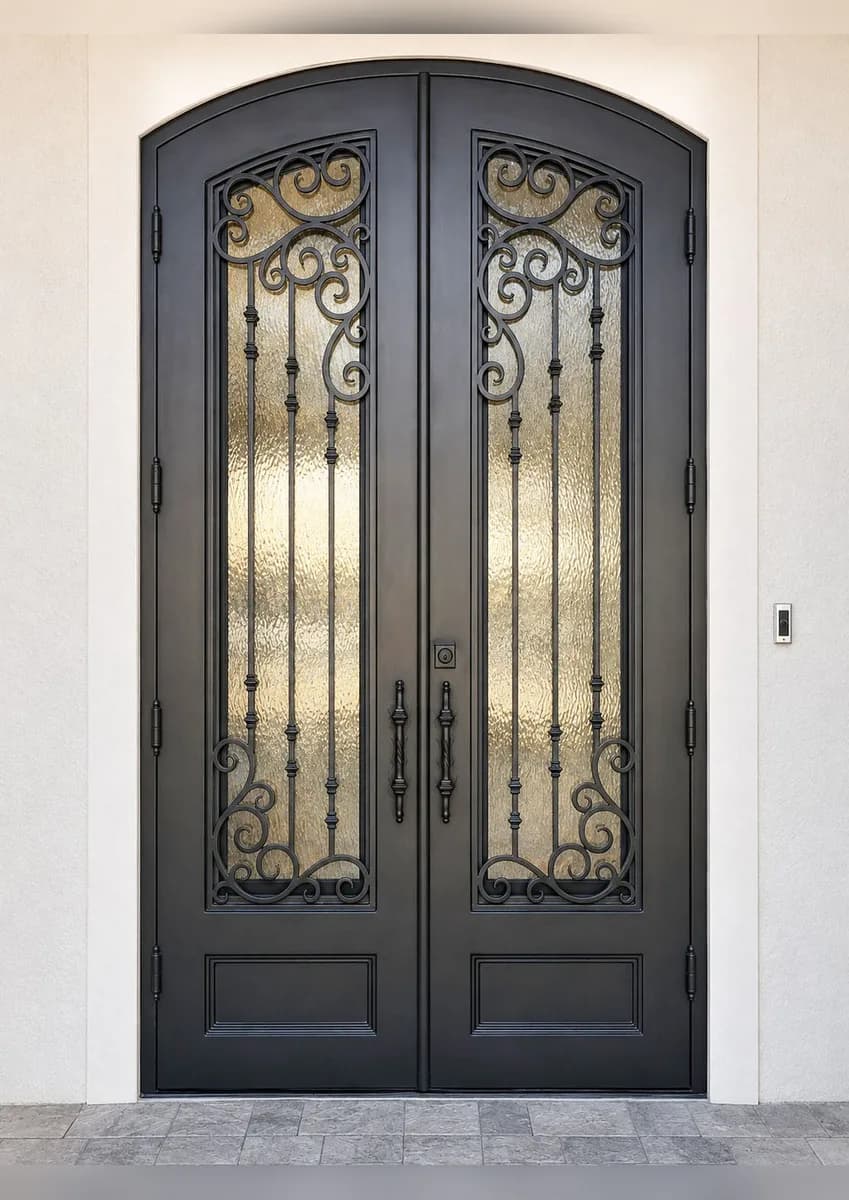 Double iron entry doors — featured local project in Cape Coral, FL