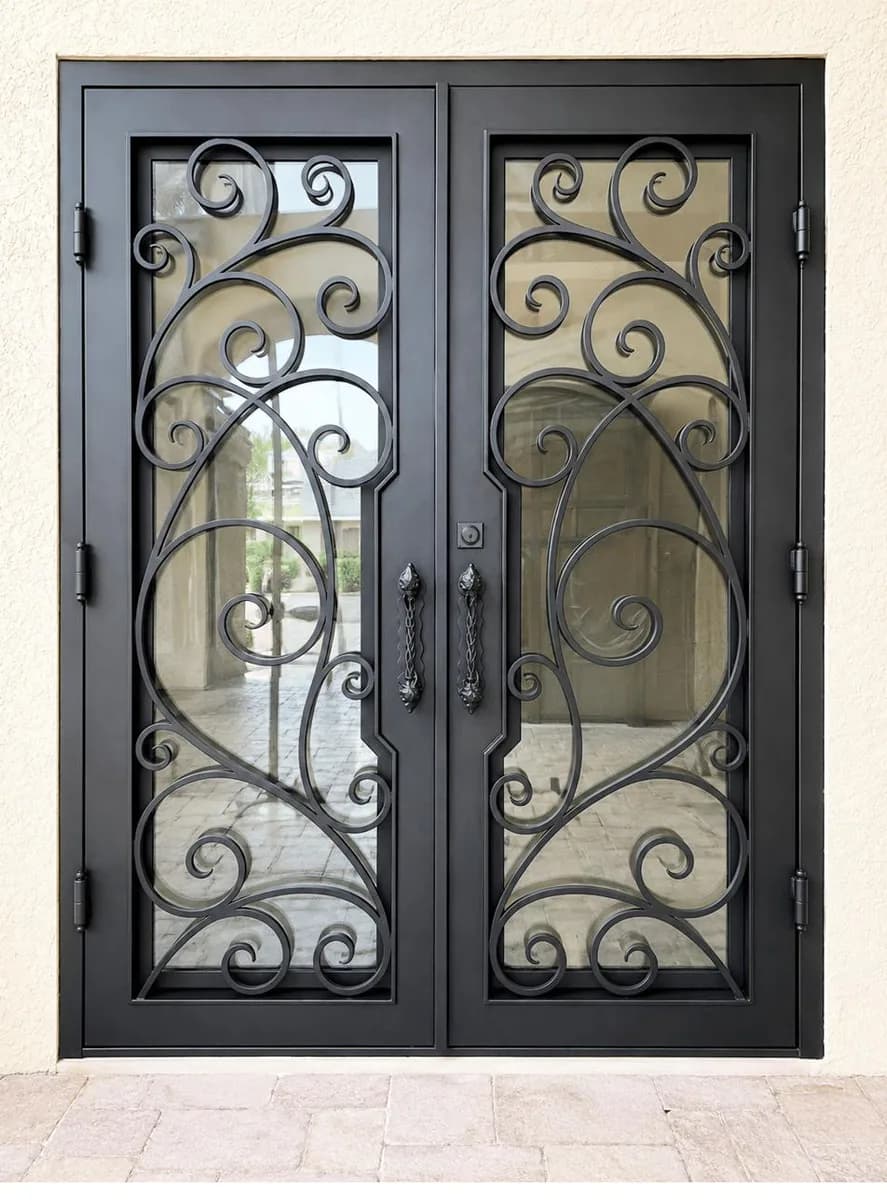 Double iron entry doors — featured local project in Cape Coral, FL