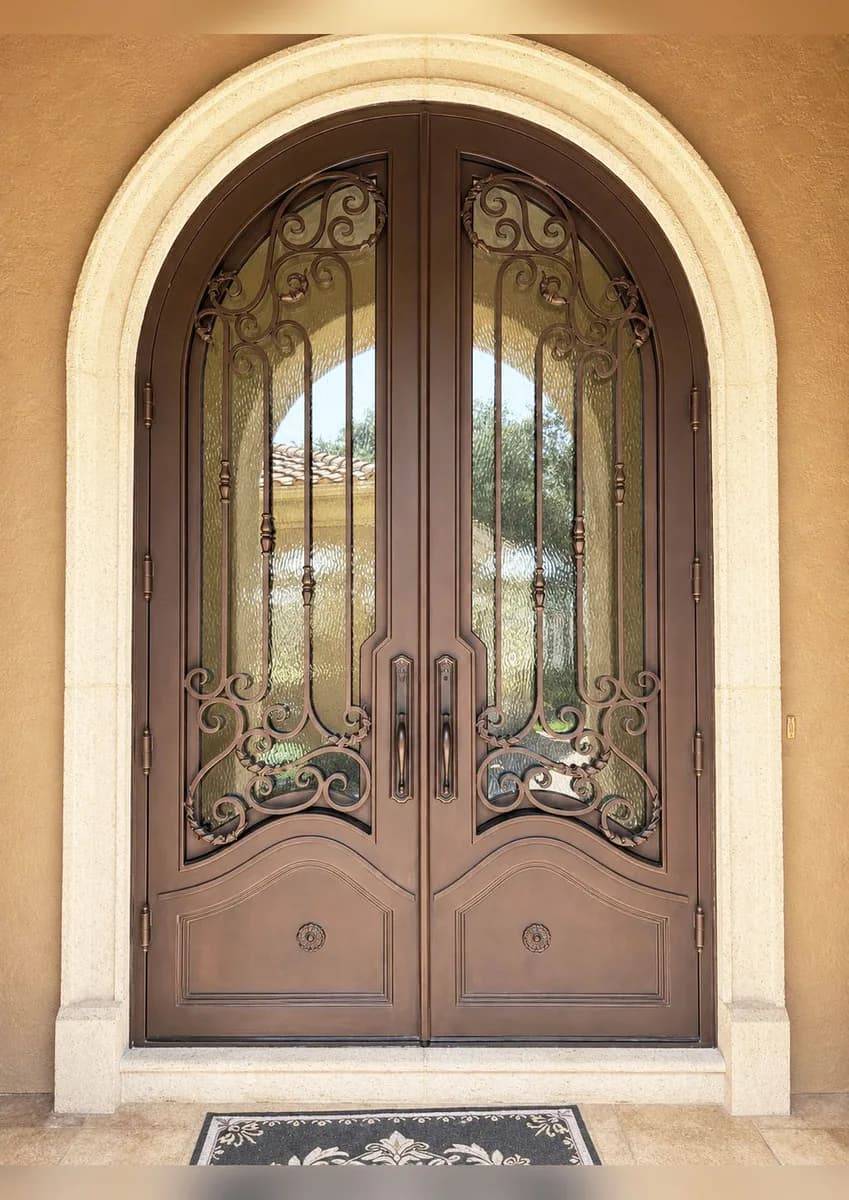 Double iron entry doors — featured local project in Fort Myers, FL