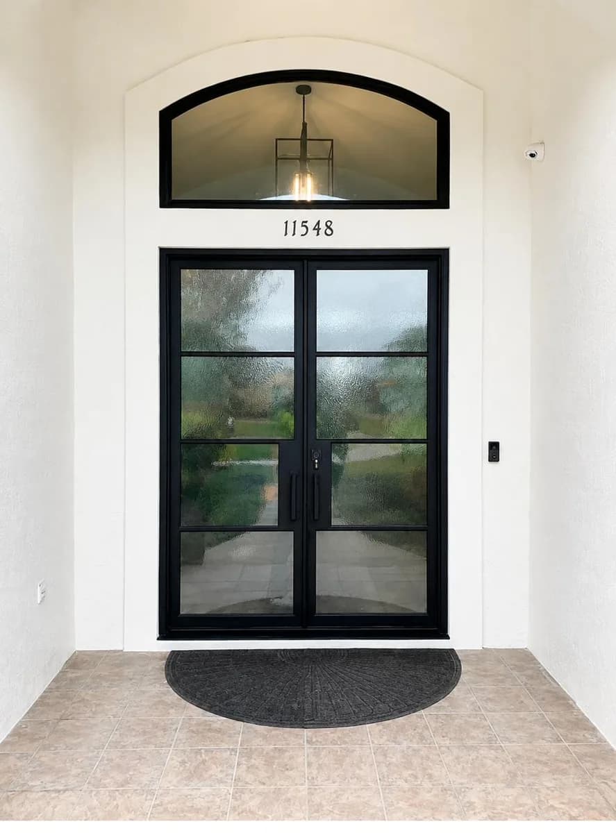 Double iron entry doors — featured local project in Fort Myers, FL