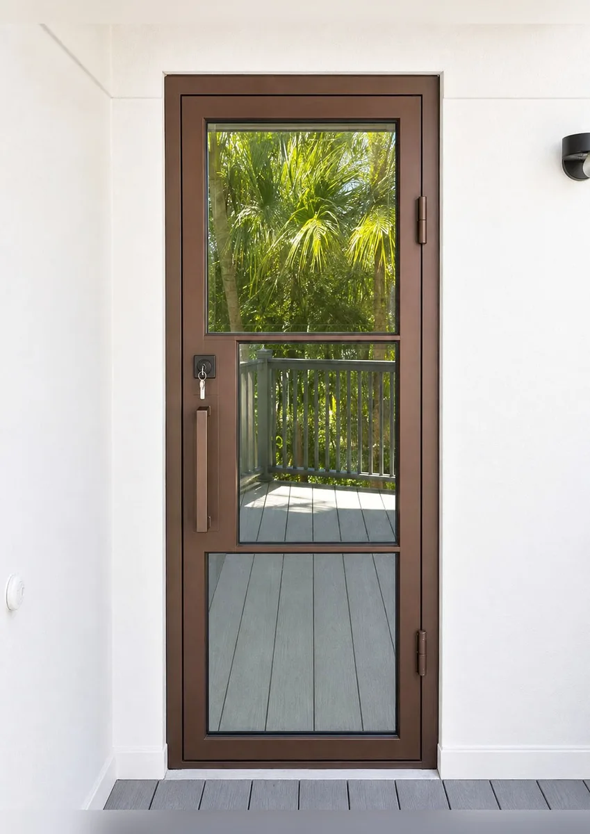 Single iron entry door — featured local project in St. Petersburg, FL
