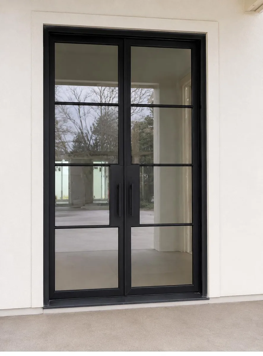 Double iron entry doors — featured local project in Alpharetta, GA