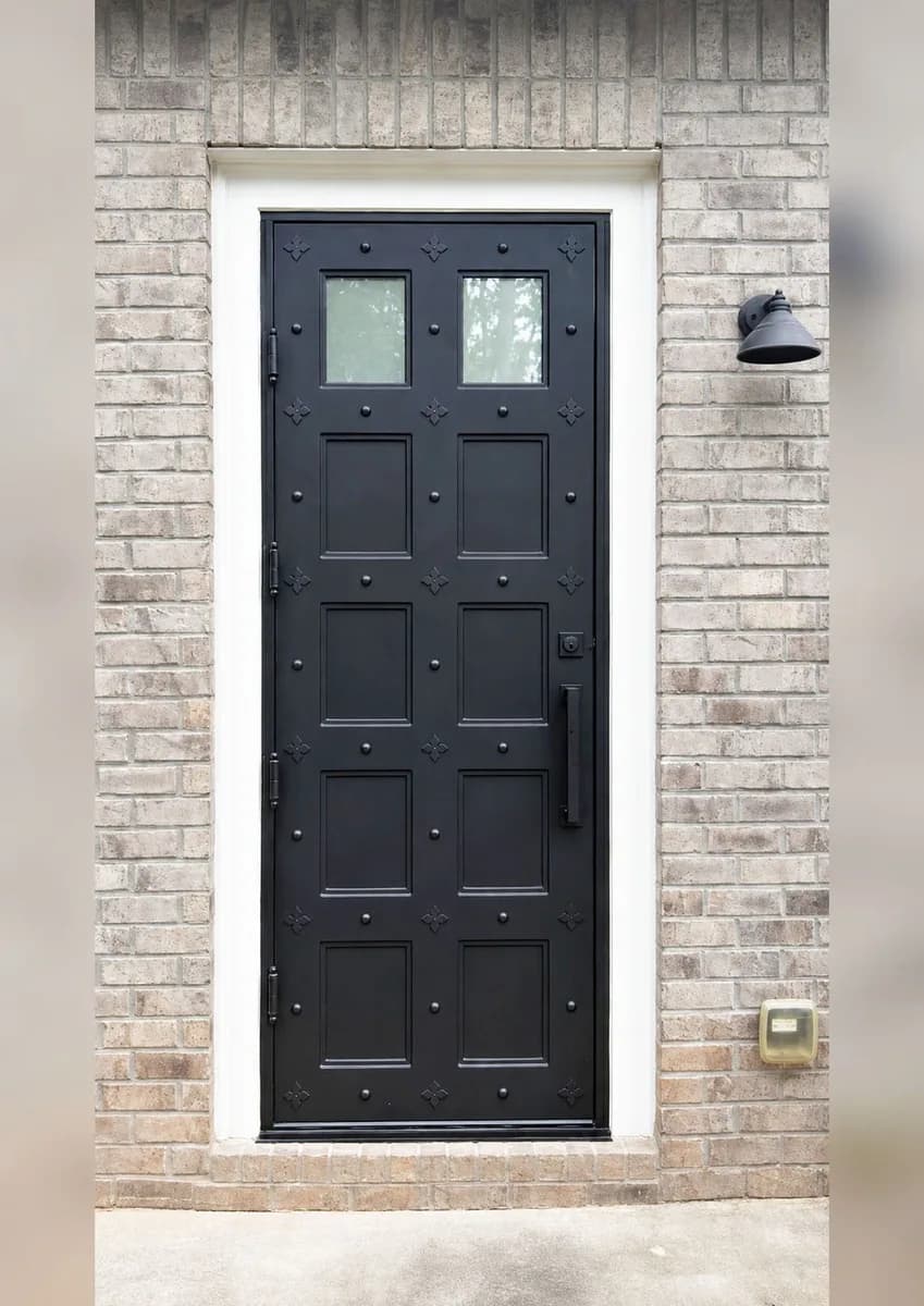 Single iron entry door — featured local project in Atlanta, GA