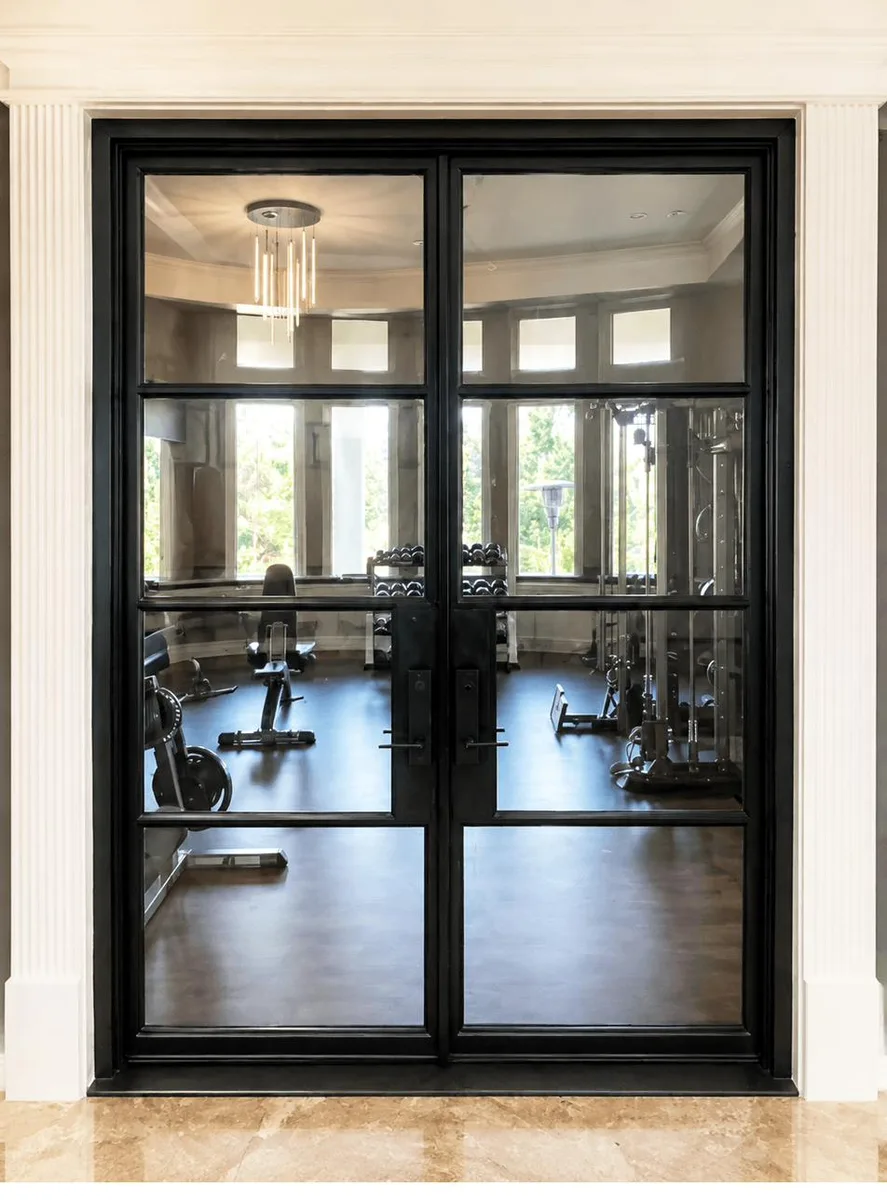 Double iron entry doors — featured local project in Atlanta, GA