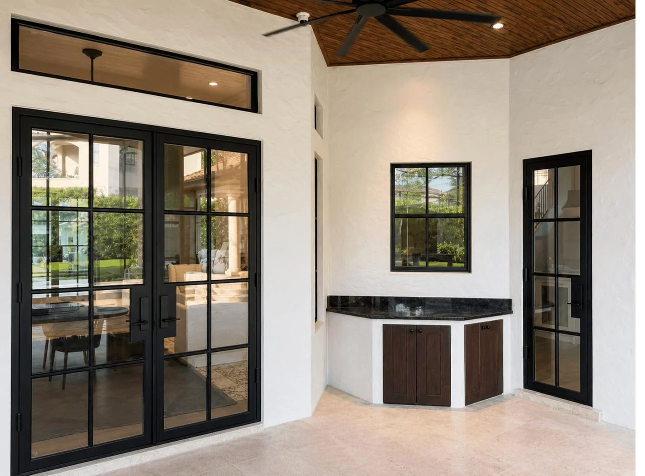 Custom iron entry door — featured local project in Johns Creek, GA