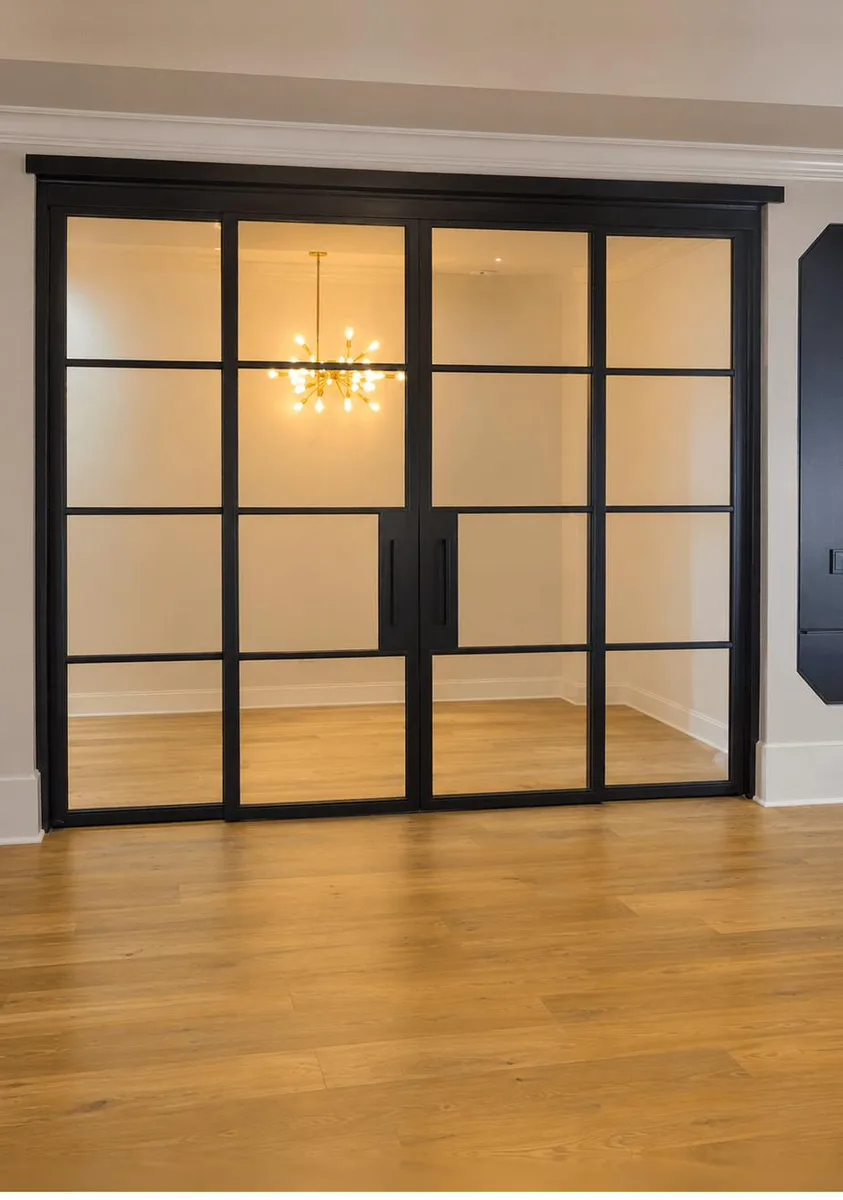 Custom iron entry door — featured local project in Suwanee, GA