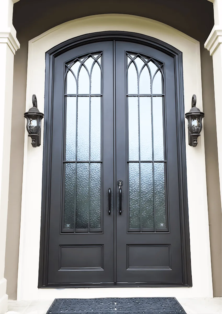Double iron entry doors — featured local project in Daniel Island, SC