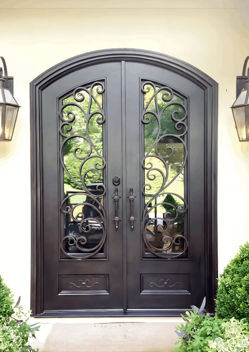 Double iron entry doors — featured local project in Hilton Head Island, SC